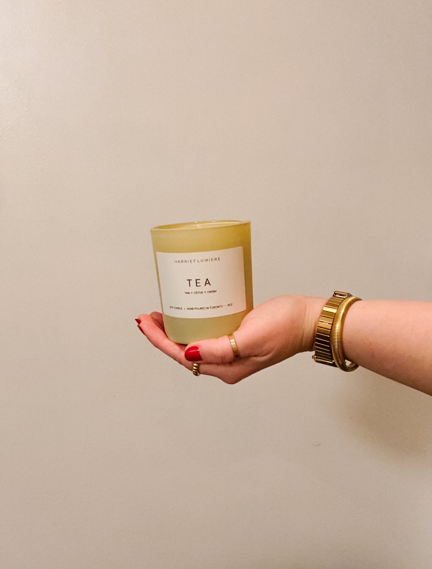 TEA CANDLE (flat bottom)