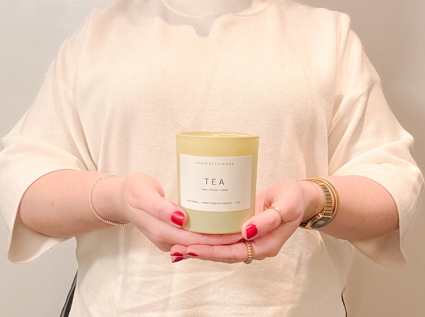 TEA CANDLE (flat bottom)