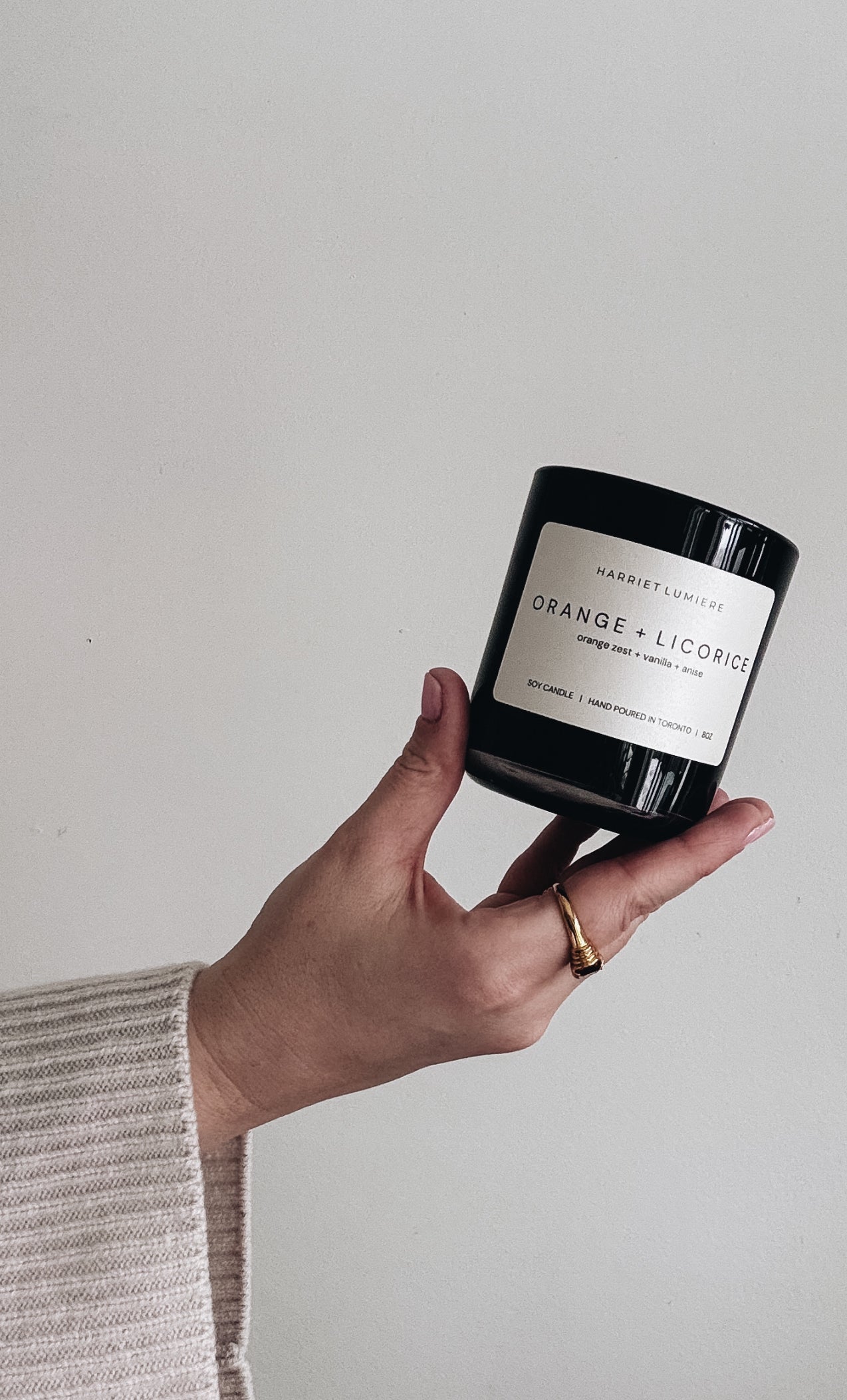 ORANGE + LICORICE SOY CANDLE
