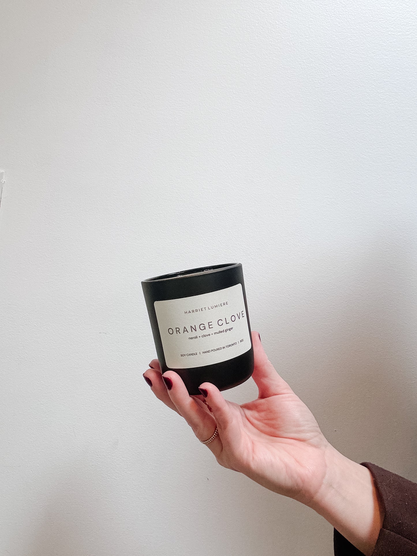 ORANGE + CLOVE SOY CANDLE