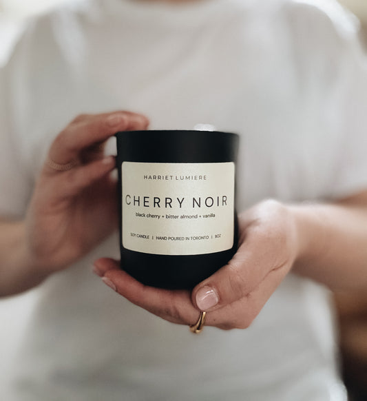 CHERRY NOIR SOY CANDLE