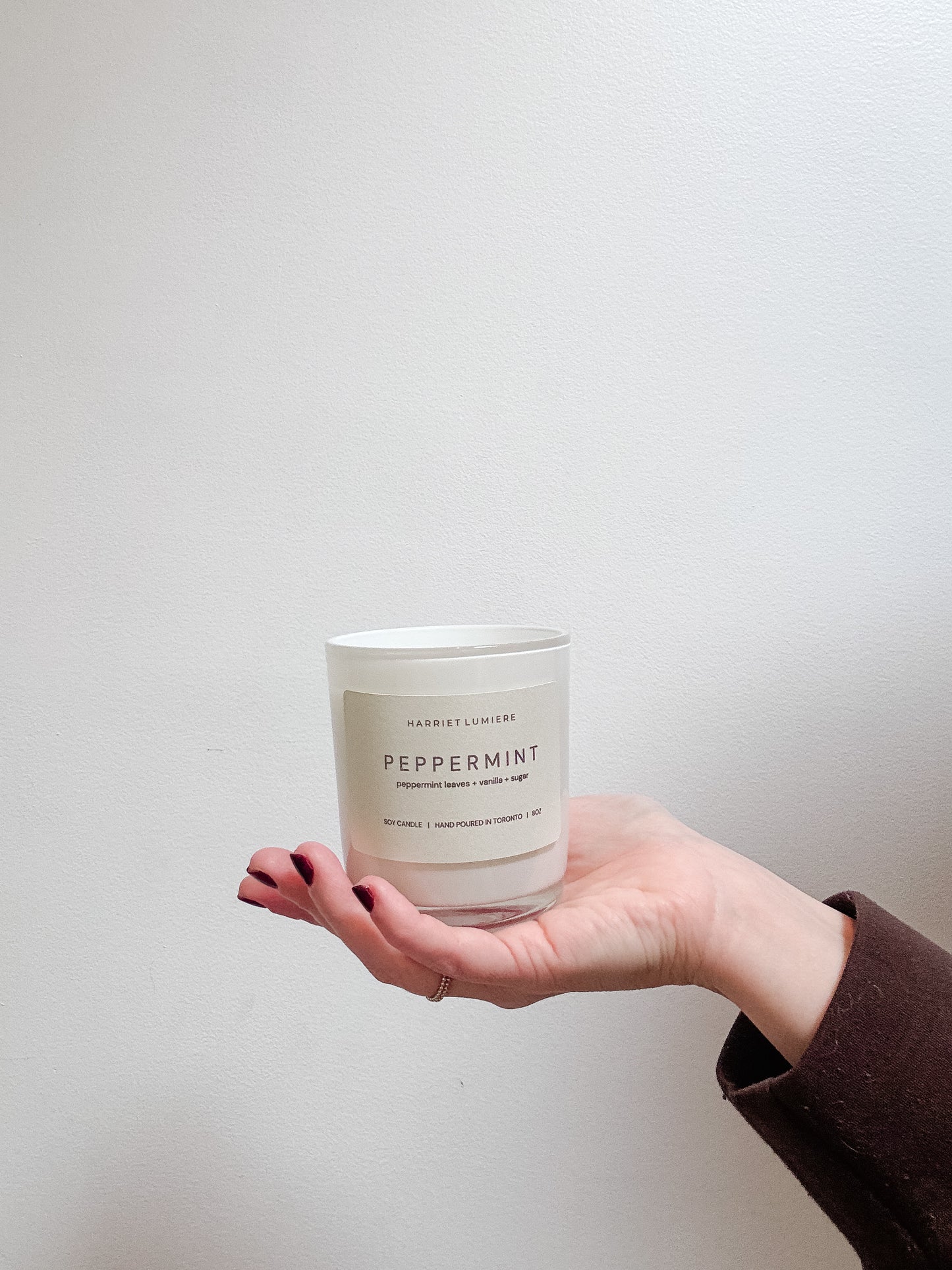 PEPPERMINT SOY CANDLE