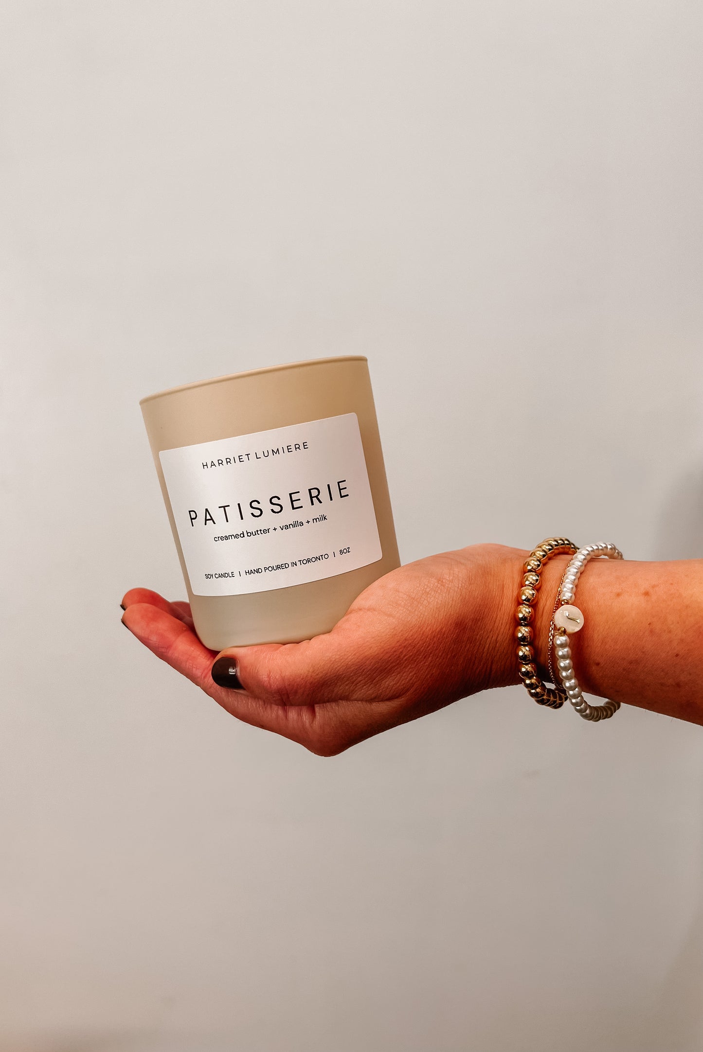 PATISSERIE CANDLE (flat bottom)