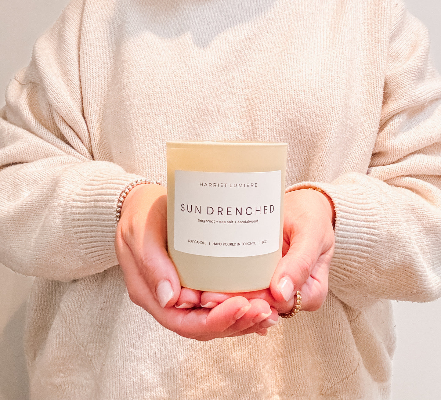 SUNDRENCHED CANDLE (flat bottom)