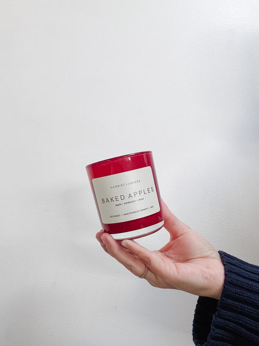 BAKED APPLES SOY CANDLE