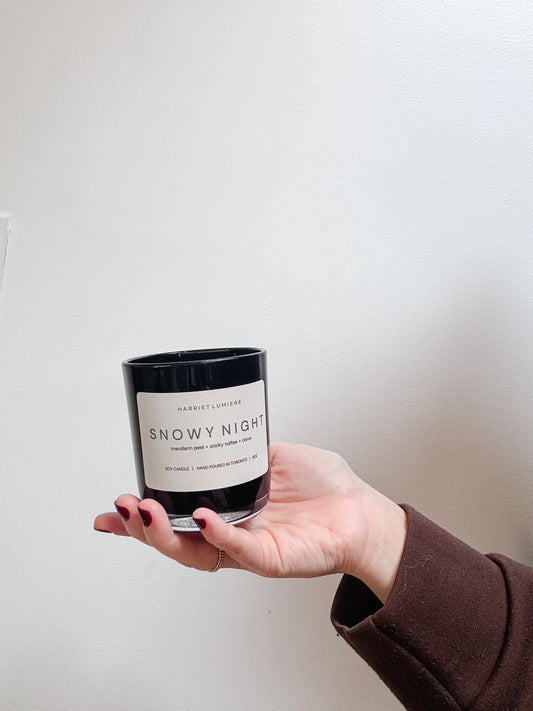 SNOWY NIGHT SOY CANDLE