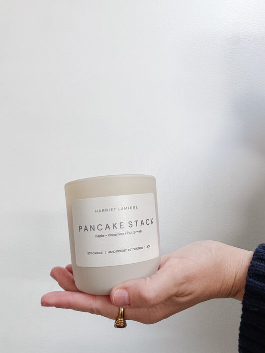 PANCAKE STACK SOY CANDLE