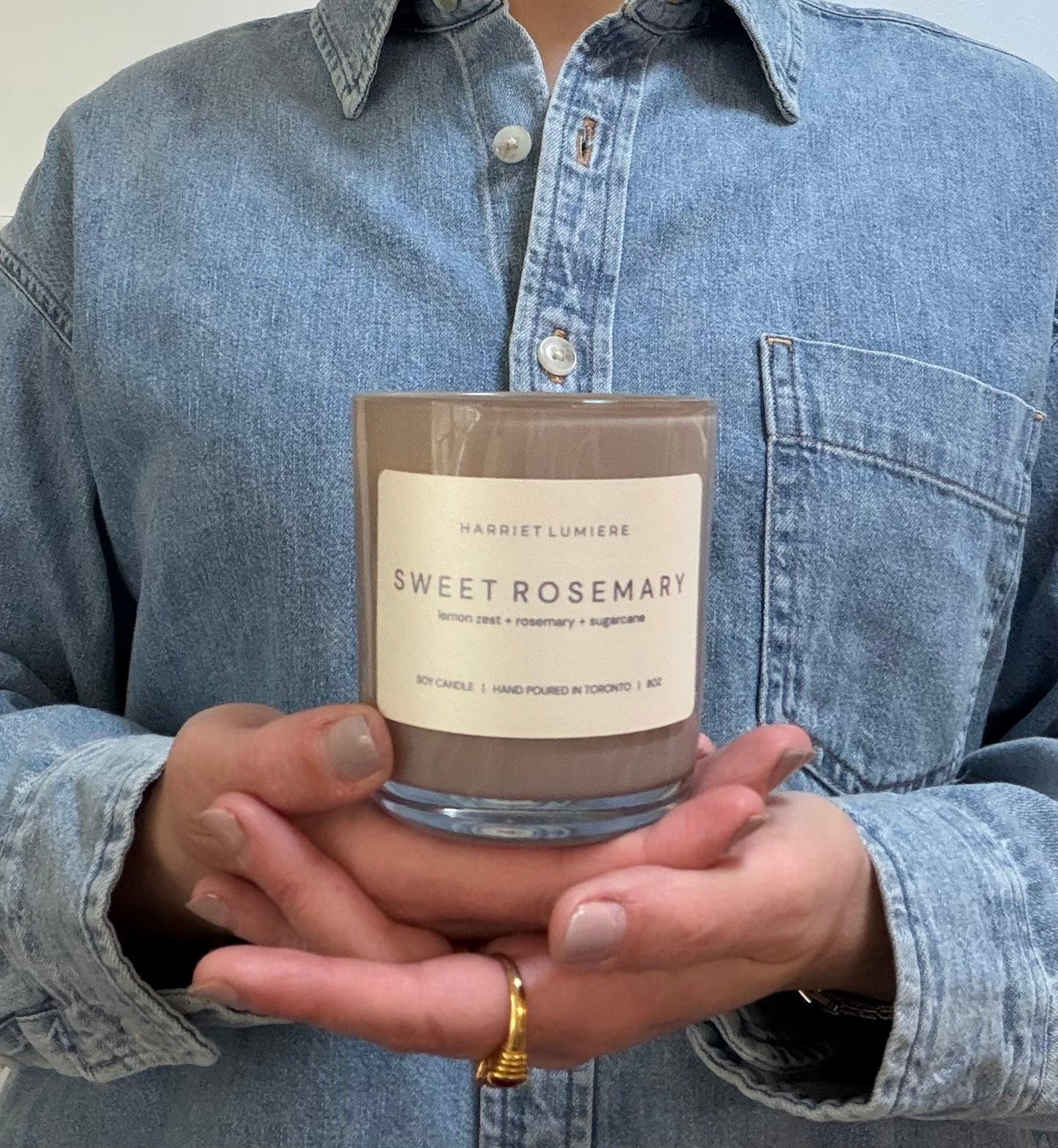 SWEET ROSEMARY SOY CANDLE