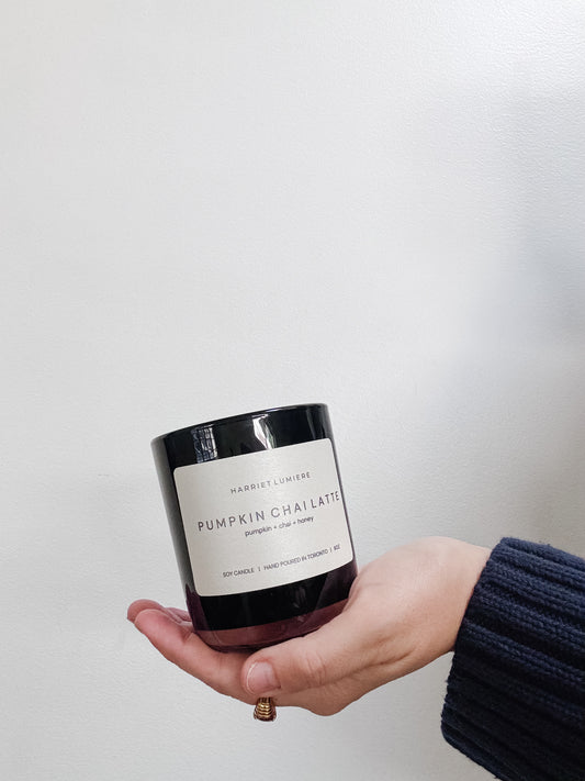 PUMPKIN CHAI LATTE SOY CANDLE