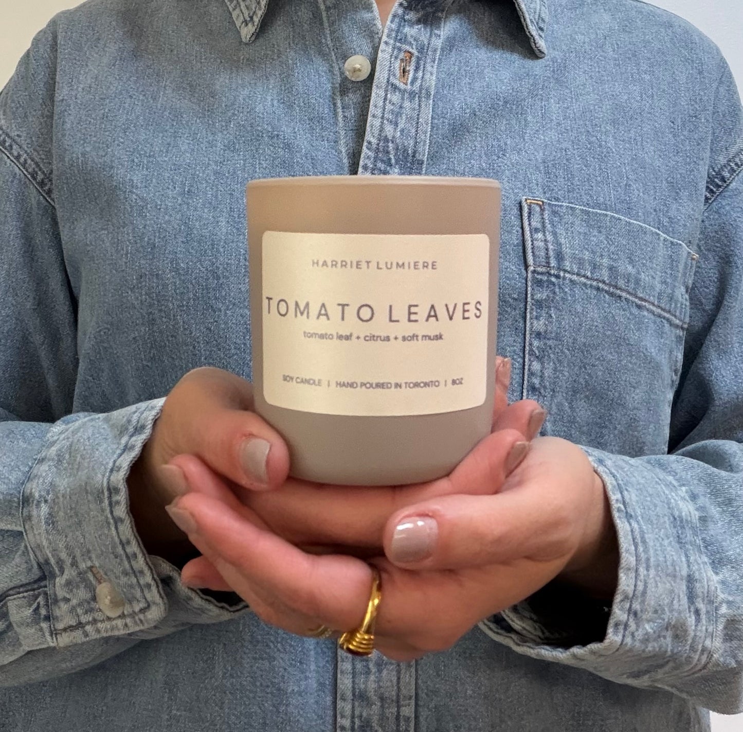 TOMATO LEAVES SOY CANDLE