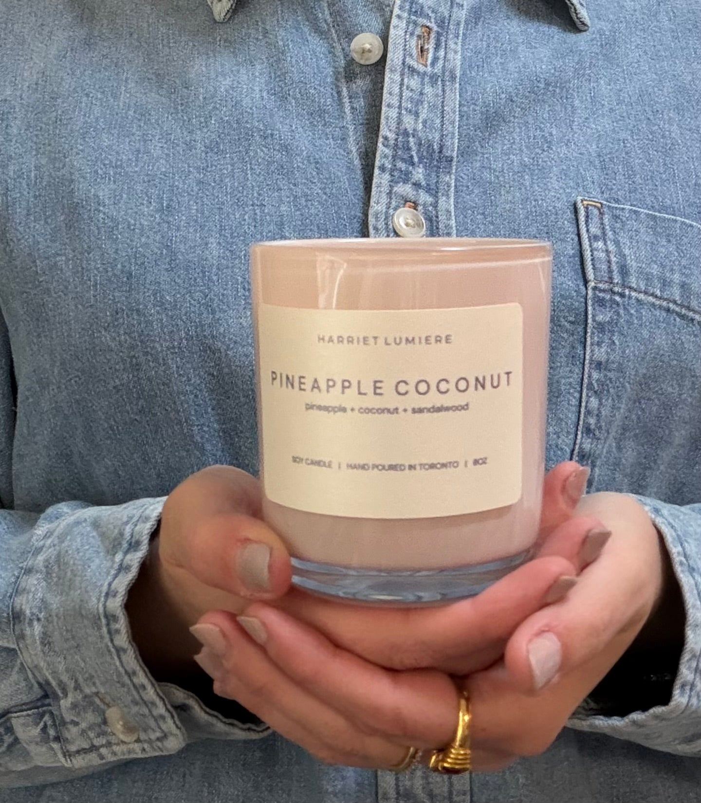 PINEAPPLE COCONUT SOY CANDLE
